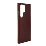 Samsung Galaxy S23 Ultra Buffalo Genuine Leather Case - Brown