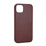 iPhone 15 Plus Buffalo Genuine Leather Case - MagSafe Compatible - Brown