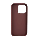 iPhone 15 Pro Buffalo Faux Leather Case - MagSafe Compatible - Brown