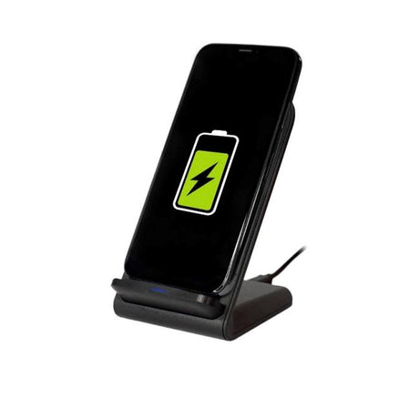 Rebeltec 15W Wireless Qi Charger Stand - Black