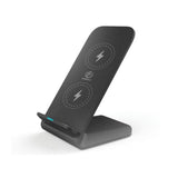 Rebeltec 15W Wireless Qi Charger Stand - Black