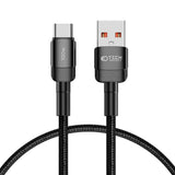 Tech-Protect Ultraboost Evo USB-A to USB-C Cable 100W/5A 50cm - Black