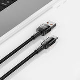 Tech-Protect Ultraboost Evo USB-A to USB-C Cable 100W/5A 50cm - Black