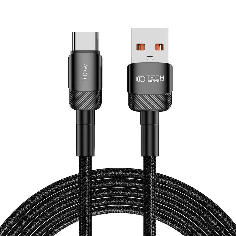 Tech-Protect Ultraboost Evo USB-A to USB-C Cable 100W/5A 3m - Black