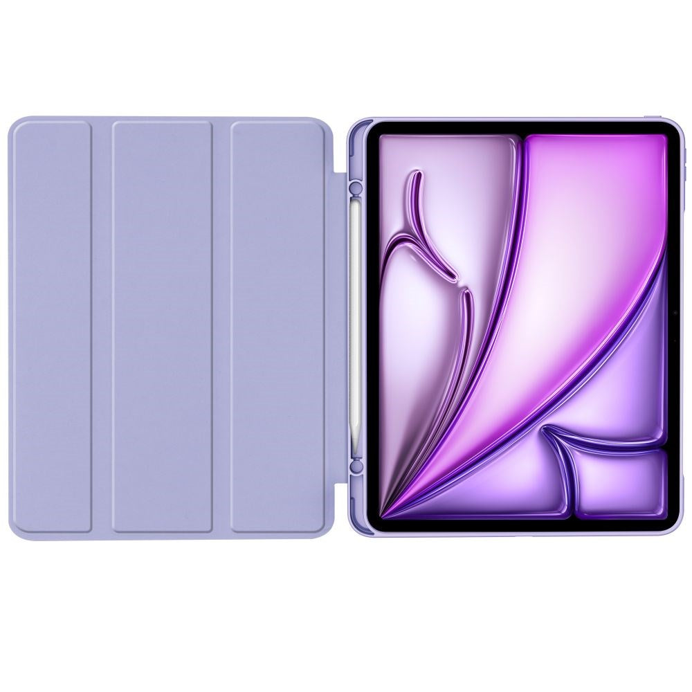 Tech-Protect iPad Air 13" (2024) SC Case w. Apple Pencil Holder - Purple