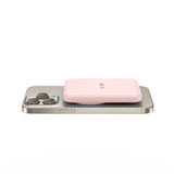 Tech-Protect Wireless Powerbank 5000 mAh - MagSafe Compatible - Pink