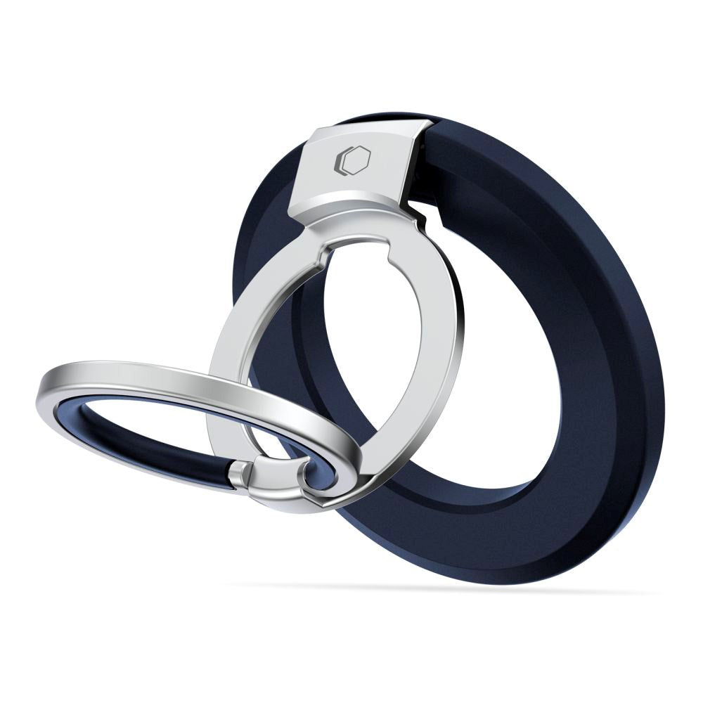 Tech-Protect Magnetic Ring Holder for Mobile - MagSafe Compatible - Dark Blue