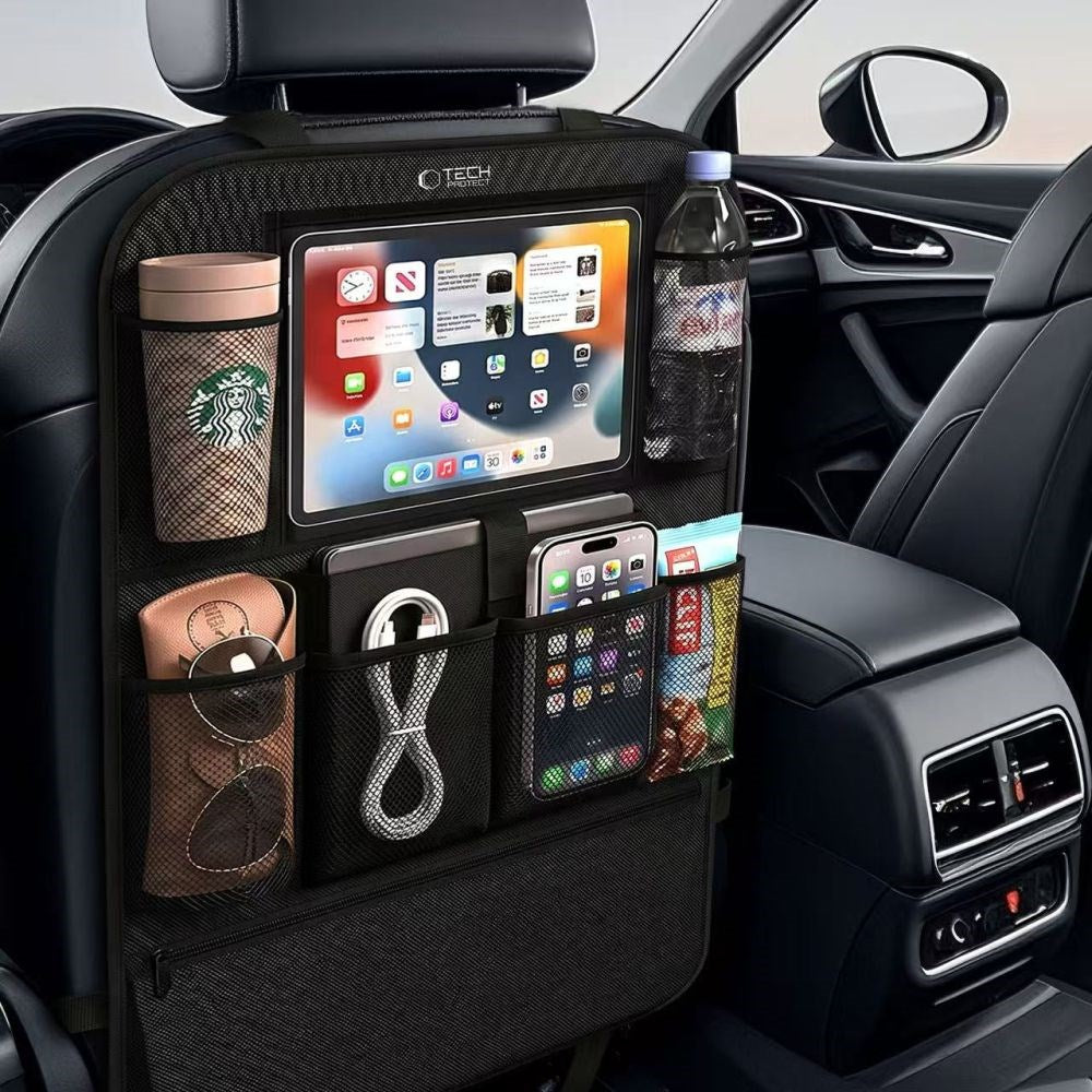 Tech-Protect Rear Seat Storage and Organization Cover - Black
