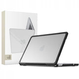 MacBook Neo 13 A18 Pro (2026) Tech-Protect Velar Hybrid Case - Transparent / Black