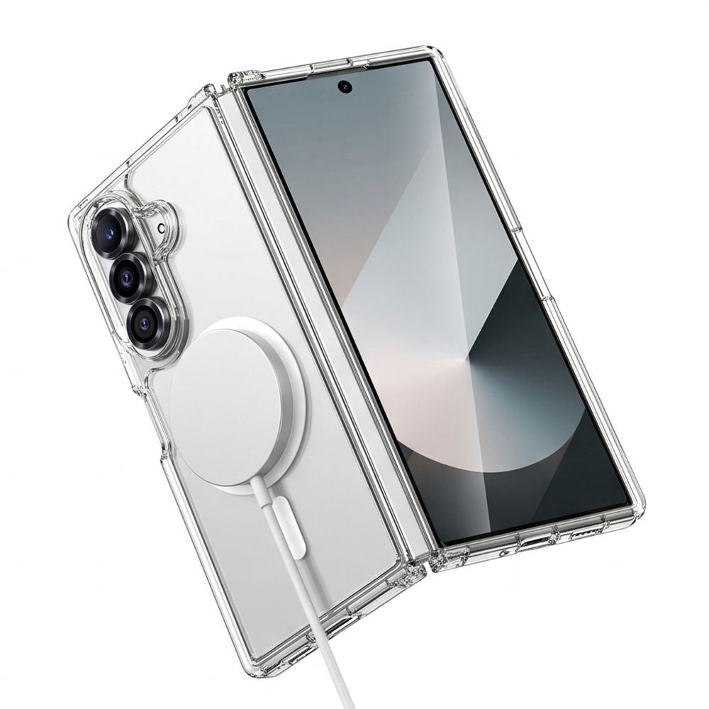 Samsung Galaxy Z Fold8 Ultra Tech-Protect Flexair Hybrid Case - MagSafe Compatible - Transparent