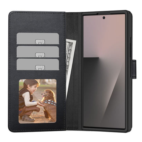 Samsung Galaxy Z Fold8 Ultra Tech-Protect Wallet Flip Case - Black