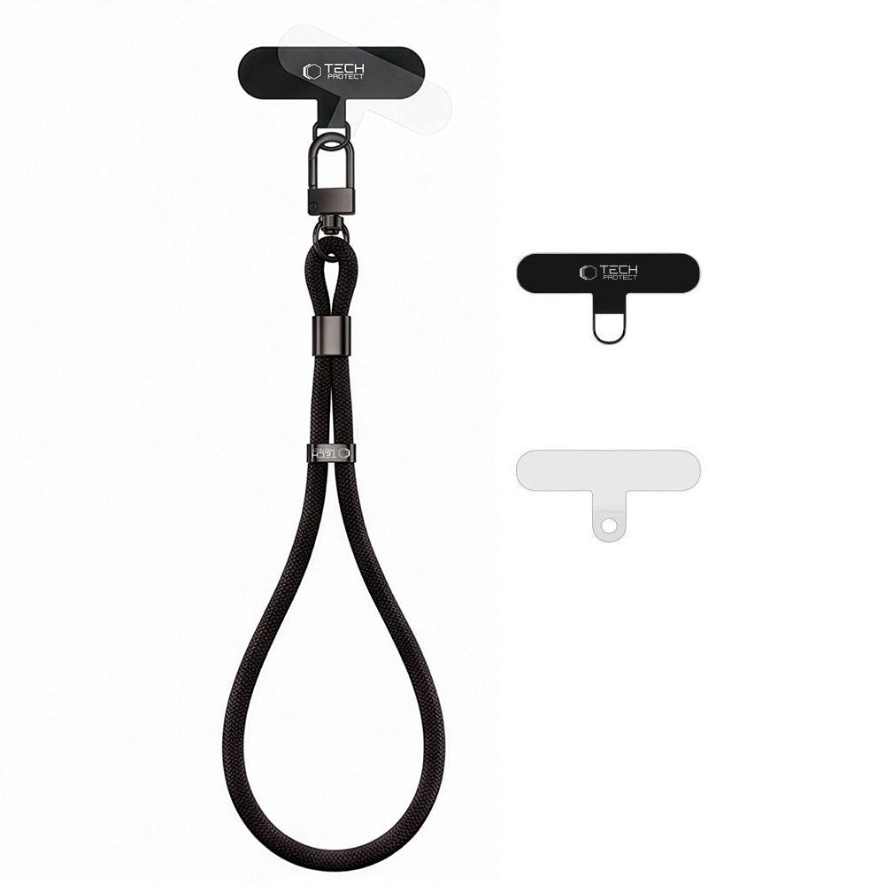 Wrist Strap for Phone Tech-Protect C11S - 21.5 cm - Black