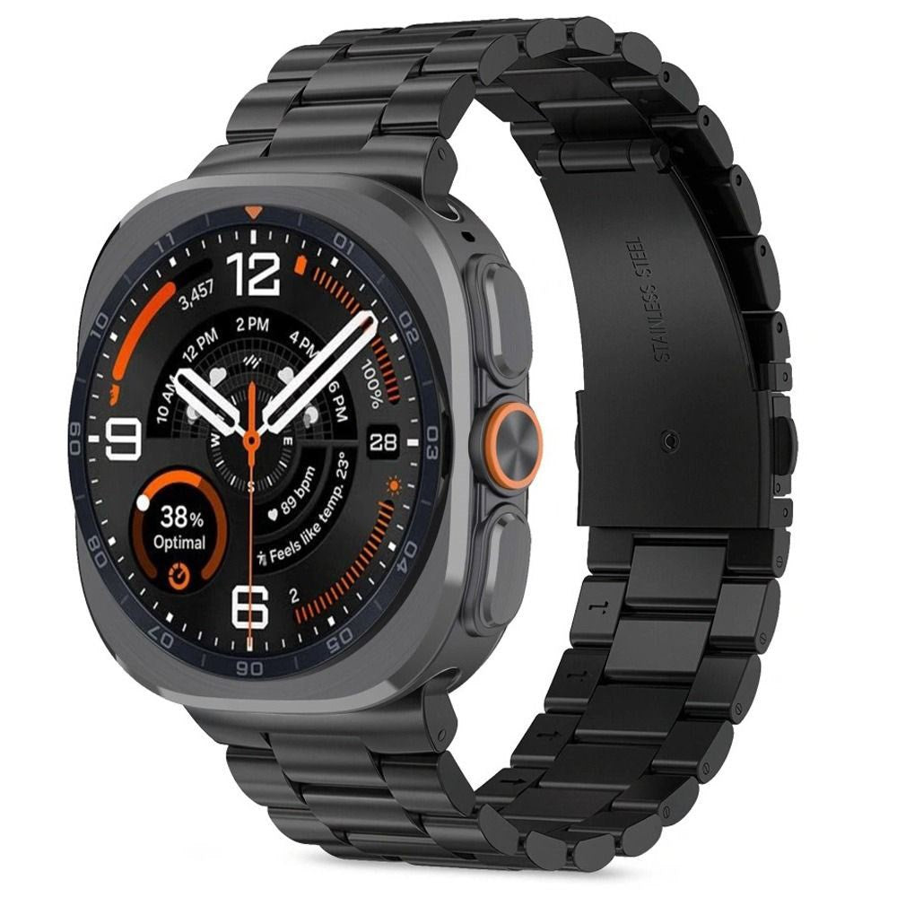 Samsung Galaxy Watch Ultra 2 / Ultra (47mm) Tech-Protect Stainless Steel Watch Band - Black