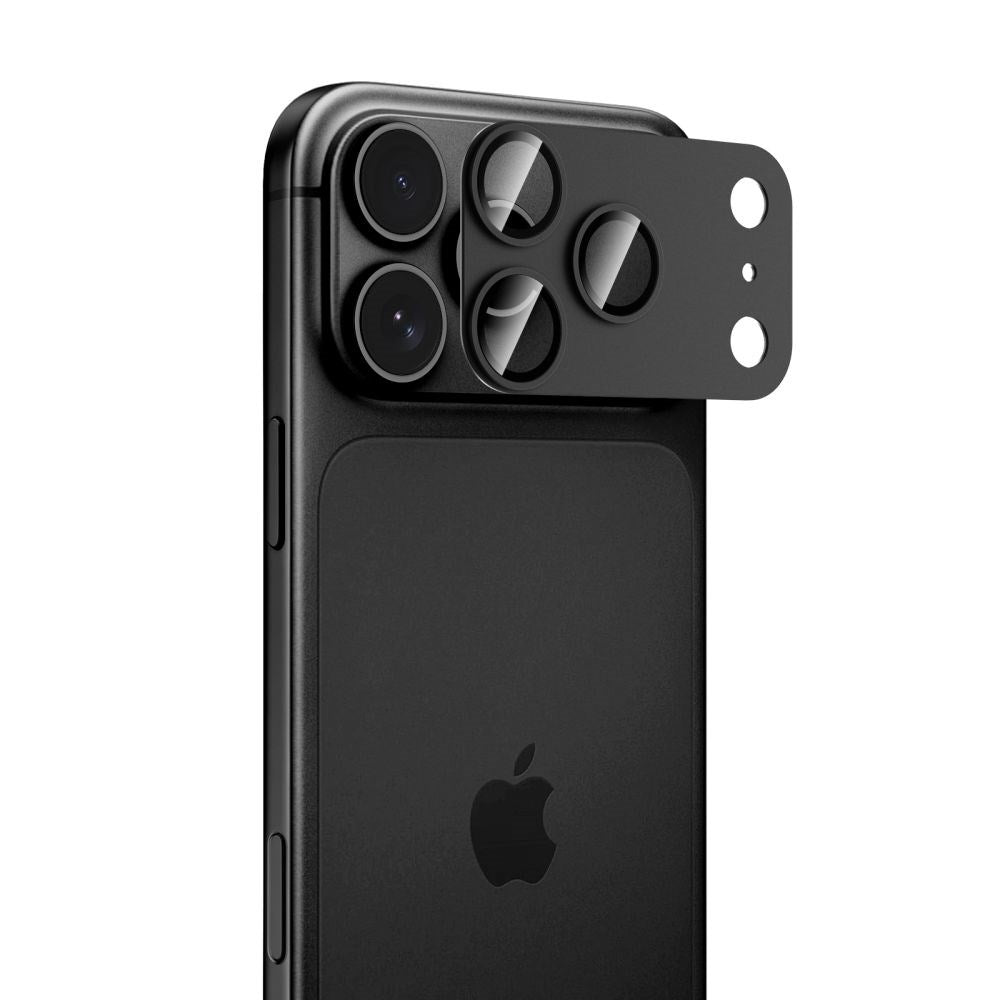 iPhone 18 Pro Tech-Protect CamFull Fit+ Camera Lens Protector Glass - Black