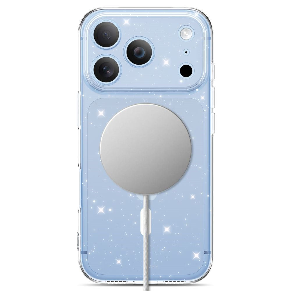 iPhone 18 Pro Max / 17 Pro Max Tech-Protect FlexAir Case - MagSafe Compatible - Transparent / Glitter