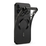 iPhone 18 Pro / 17 Pro Tech-Protect MagFlex Case - MagSafe Compatible - Black / Transparent