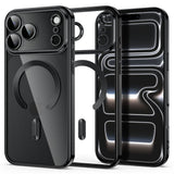 iPhone 18 Pro Max / 17 Pro Max Tech-Protect MagFlex Case - MagSafe Compatible - Black / Transparent