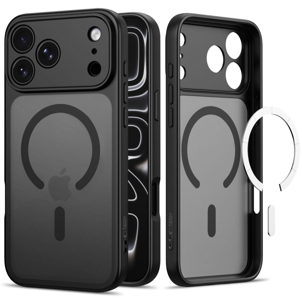 iPhone 17 Pro / 18 Pro Tech-Protect BasicMag Hybrid Case - MagSafe Compatible - Matte Black