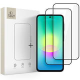 Samsung Galaxy A27 Tech-Protect Glass Fit+ Tempered Screen Protector Glass - 2 pcs - Transparent / Black Edge