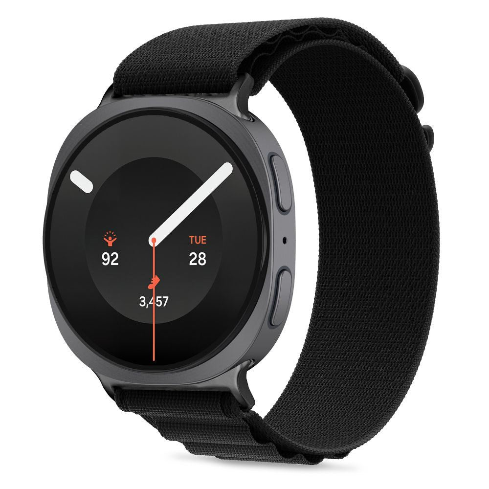 Samsung Galaxy Watch 8 / 9 / Classic (40 / 44 / 46mm) Tech-Protect Nylon Pro Watch Band - Black