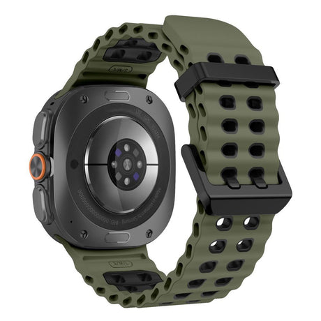 Samsung Galaxy Watch Ultra 2 / Ultra (47mm) Tech-Protect IconBand Pro Watch Band - Green / Black