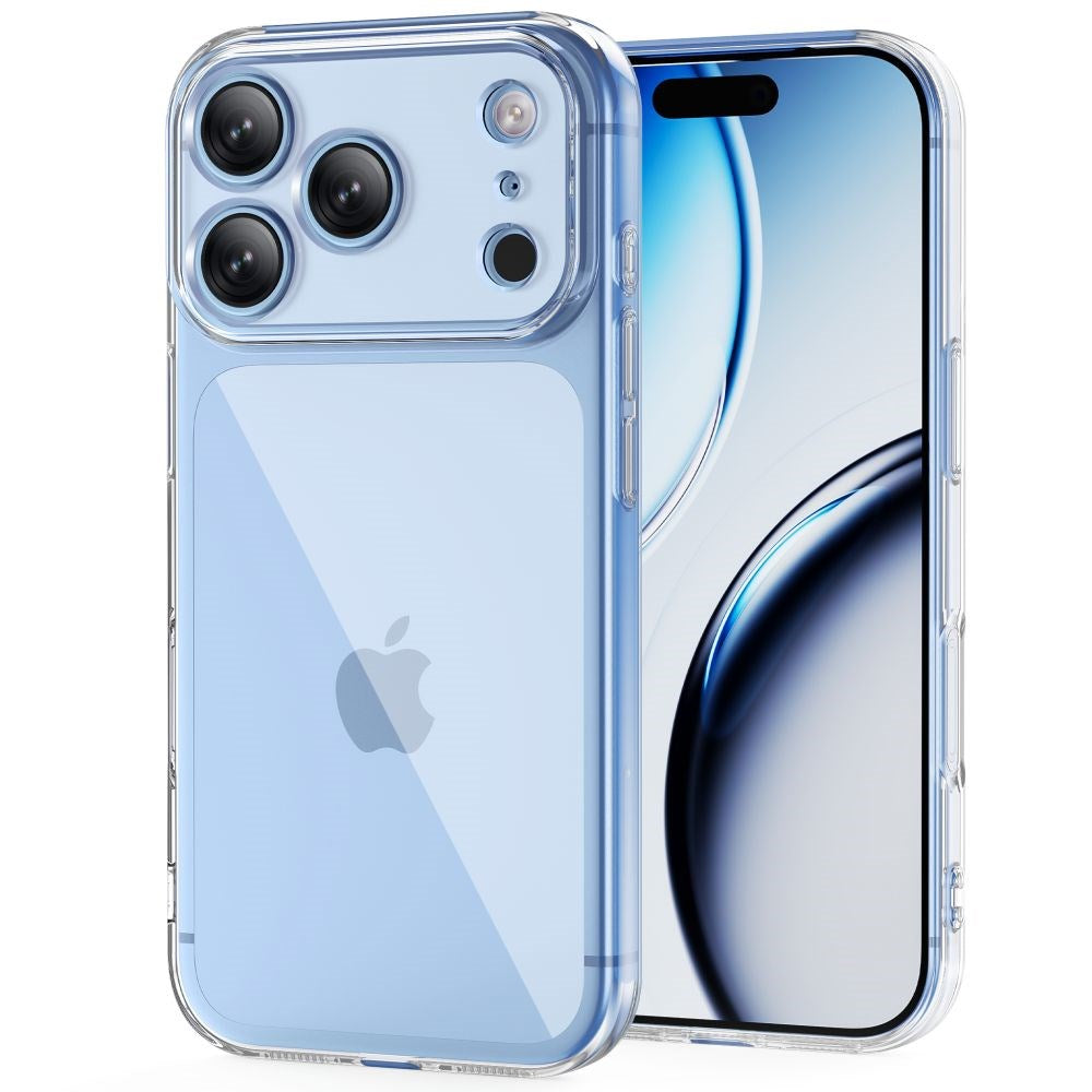 iPhone 18 Pro / 17 Pro Tech-Protect FlexAir Case with 2 Pcs. Screen Protectors - MagSafe Compatible - Transparent