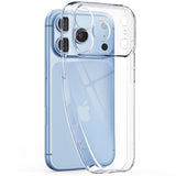 iPhone 18 Pro Max / 17 Pro Max Tech-Protect FlexAir Case with 2 Pcs. Screen Protectors - MagSafe Compatible - Transparent