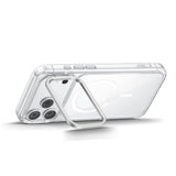 iPhone 18 Pro / 17 Pro Tech-Protect MagStand CC Case - MagSafe Compatible - Transparent
