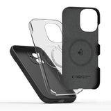 iPhone 17 Tech-Protect Silicone Case - MagSafe Compatible - Black