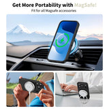 iPhone 17 Pro Max Tech-Protect Silicone Case - MagSafe Compatible - Black