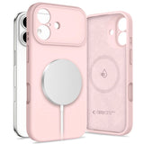 iPhone 17 Tech-Protect Silicone Case - MagSafe Compatible - Pink