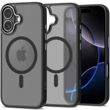 iPhone 17 Tech-Protect MagEdge Hybrid Case - MagSafe Compatible - Matte Black