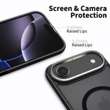 iPhone Air Tech-Protect MagEdge Hybrid Case - MagSafe Compatible - Matte Black