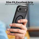 iPhone Air Tech-Protect MagEdge Hybrid Case - MagSafe Compatible - Matte Black