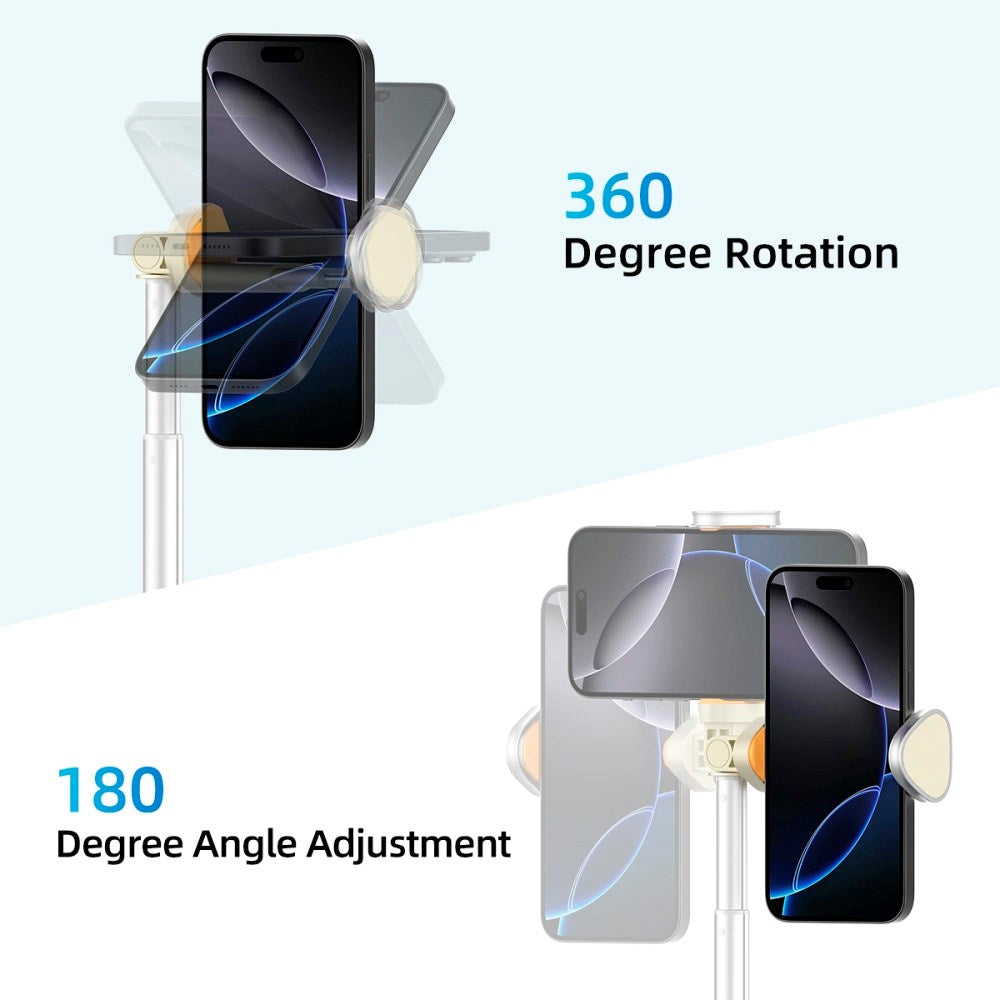 Tech-Protect Bluetooth Selfie Stick Tripod - Beige