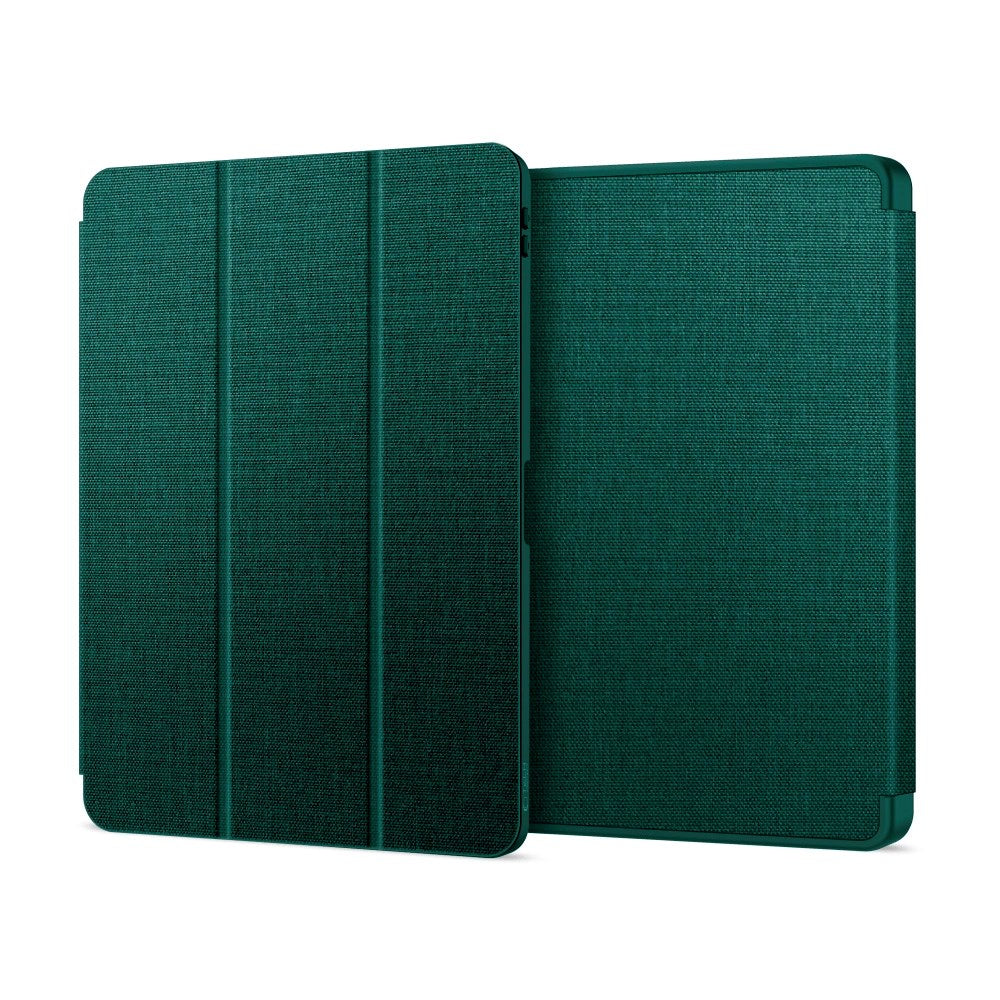 iPad 11" (2025) / 10.9" (2024 / 2022) Tech-Protect Canvas Flip Case with Pen Holder - Green