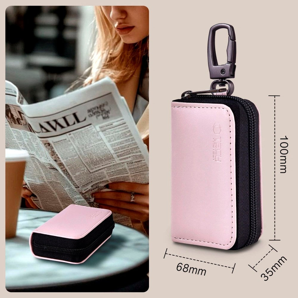 Tech-Protect Car Key Pouch - Pink