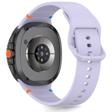 Samsung Galaxy Watch 8 / 8 Classic (40 / 44 / 46mm) Tech-Protect Silicone Strap - Elegant Purple