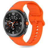Samsung Galaxy Watch 8 / 8 Classic (40 / 44 / 46mm) Tech-Protect Silicone Strap - Sunburst Orange