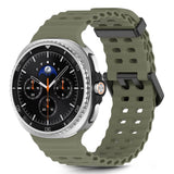 Samsung Galaxy Watch 8 / 9 / Classic (40 / 44 / 46mm) Tech-Protect IconBand Pro Watch Band - Green
