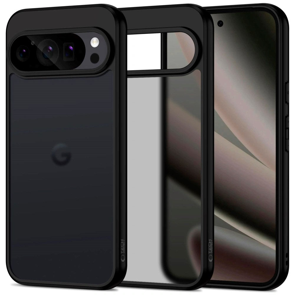 Google Pixel 10 Pro XL Tech-Protect MagMat Hybrid Case - Matte Black
