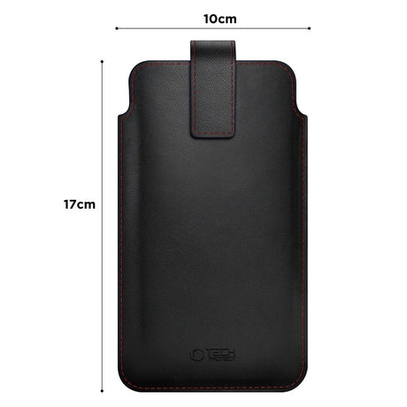 Tech-Protect Universal Phone Pouch - 17 x 10 cm - Black