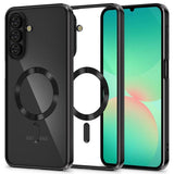 Samsung Galaxy A17 (5G) / A18 Tech-Protect MagFlex Case - MagSafe Compatible - Black / Transparent