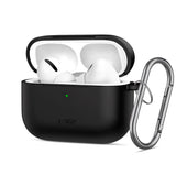 Apple AirPods Pro (3rd gen.) Tech-Protect Silicone Hook Case - Black