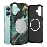 iPhone 16 Tech-Protect Lamano Case - MagSafe Compatible - Verde Aura