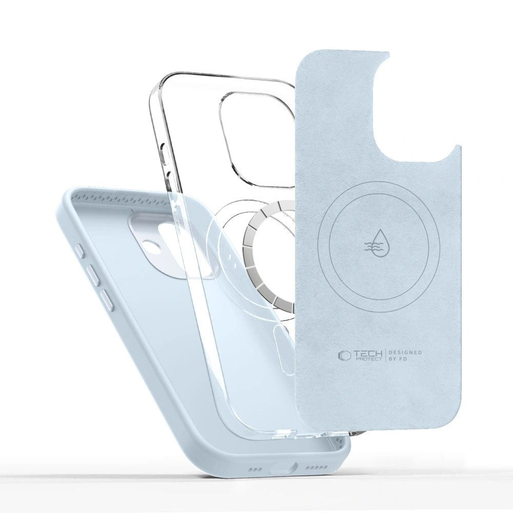 iPhone 17 Tech-Protect Uniq Hybrid Case - MagSafe Compatible - Blue