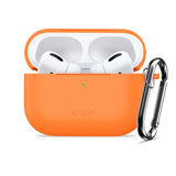 Apple AirPods Pro (3rd gen.) Tech-Protect Silicone Hook Case - Orange