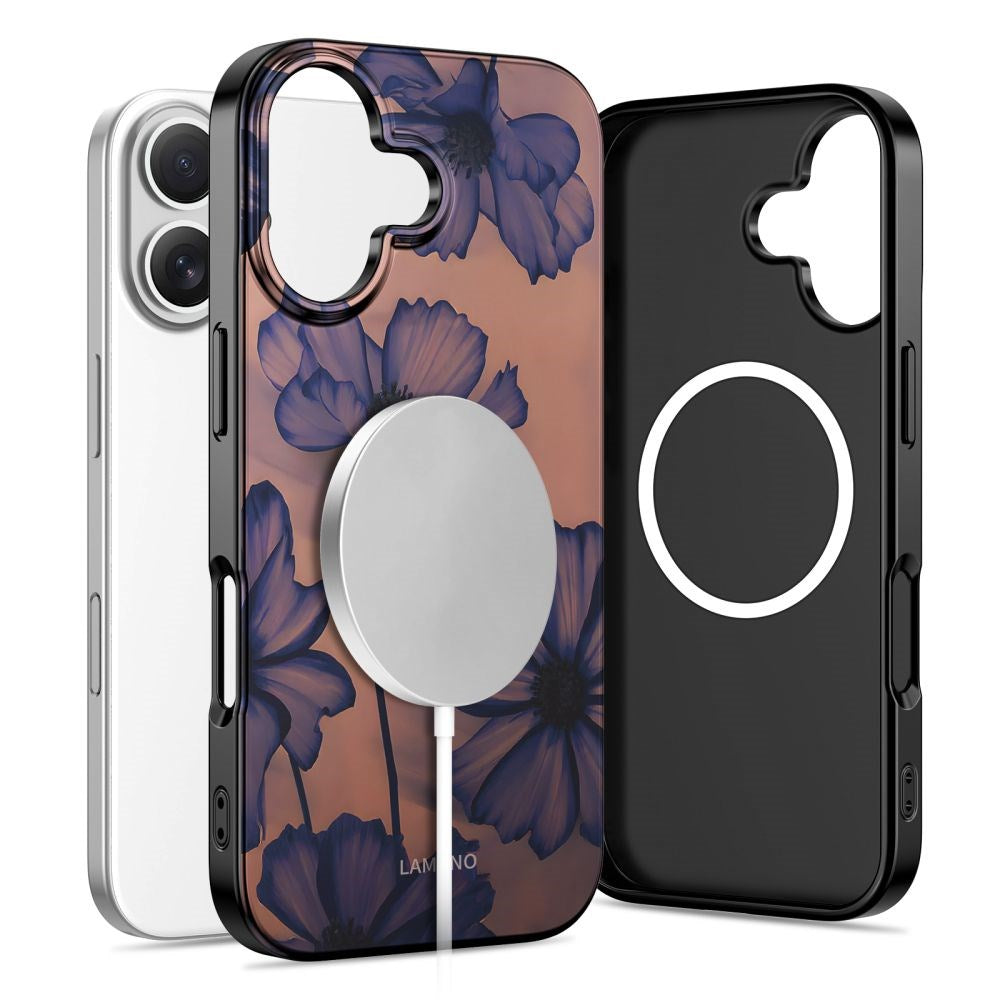 iPhone 17 Tech-Protect Lamano Case - MagSafe Compatible - Velvet Night