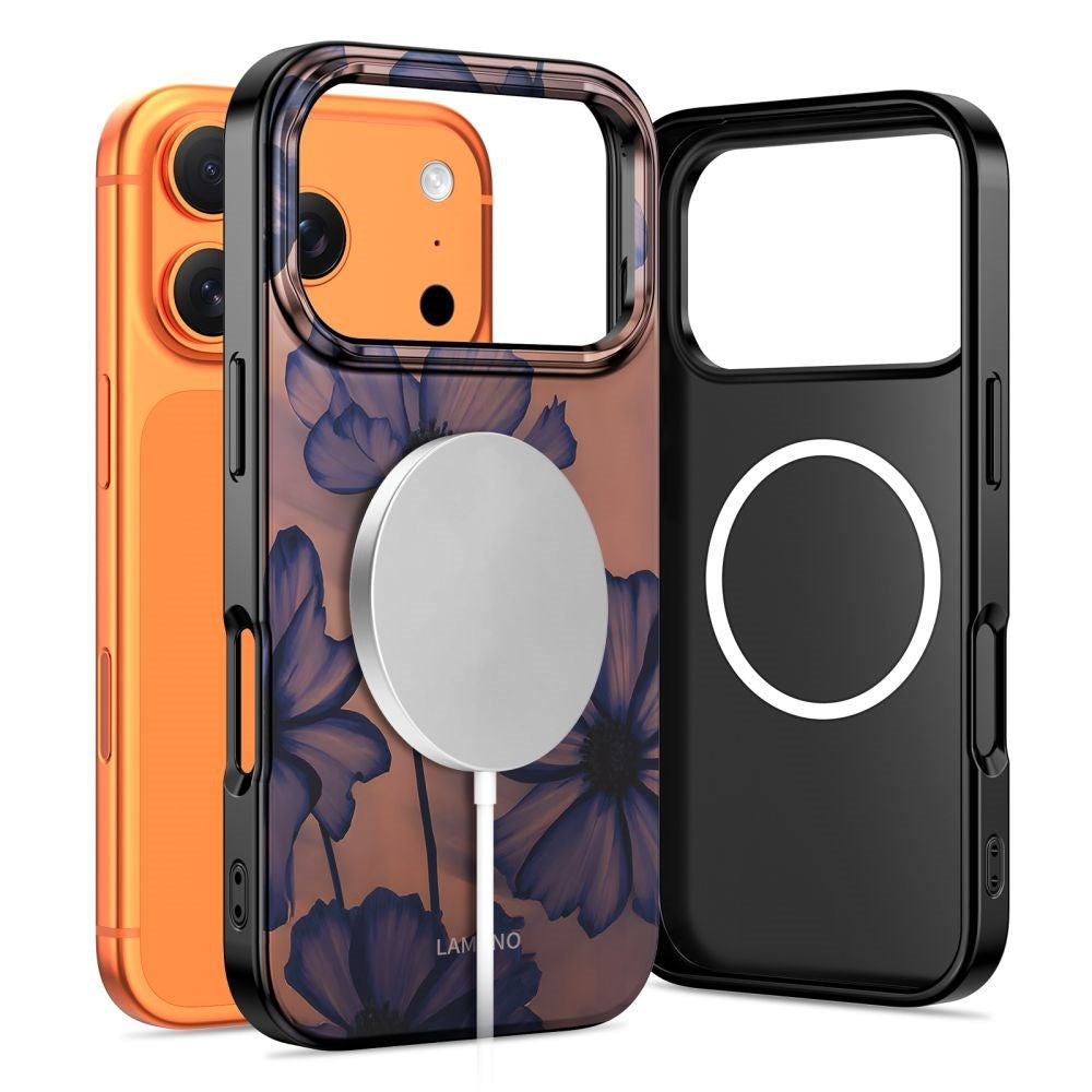 iPhone 17 Pro Tech-Protect Lamano Case - MagSafe Compatible - Velvet Night