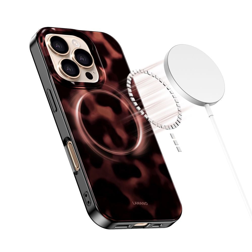 iPhone 16 Pro Max Tech-Protect Lamano Case - MagSafe Compatible - Panther